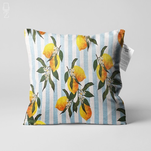 Cushion cover with - cushion, &