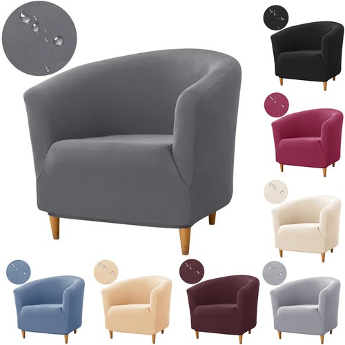 Tub chair cover solid elastic - chair,