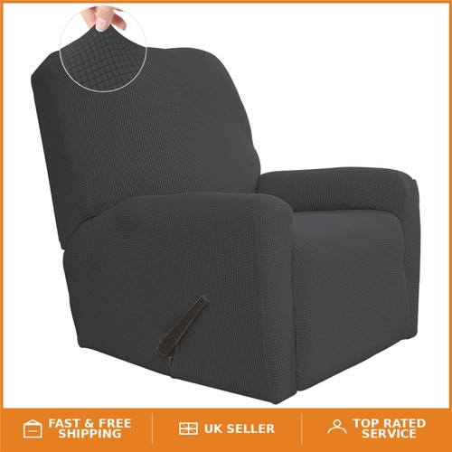 Piece dark gray recliner - 4-piece,