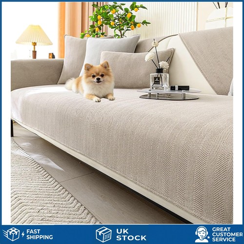 Elegant chenille couch - couch, cover