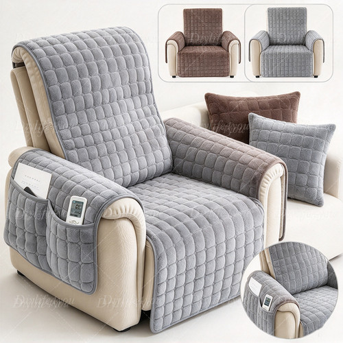 Plush non slip recliner sofa - non,