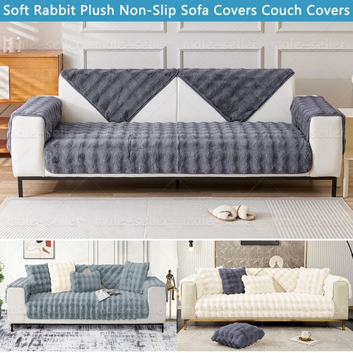 Thick rabbit plush - thick, sofa