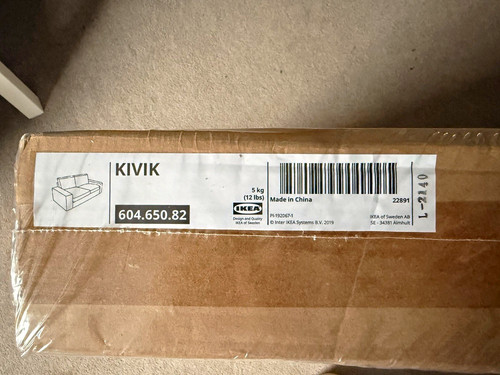 Ikea kivik seat sofa cover - sofa,