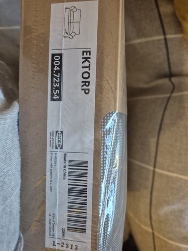Ikea ektorp grey checked - ektorp,